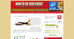 Desktop Screenshot of curemycredit.com